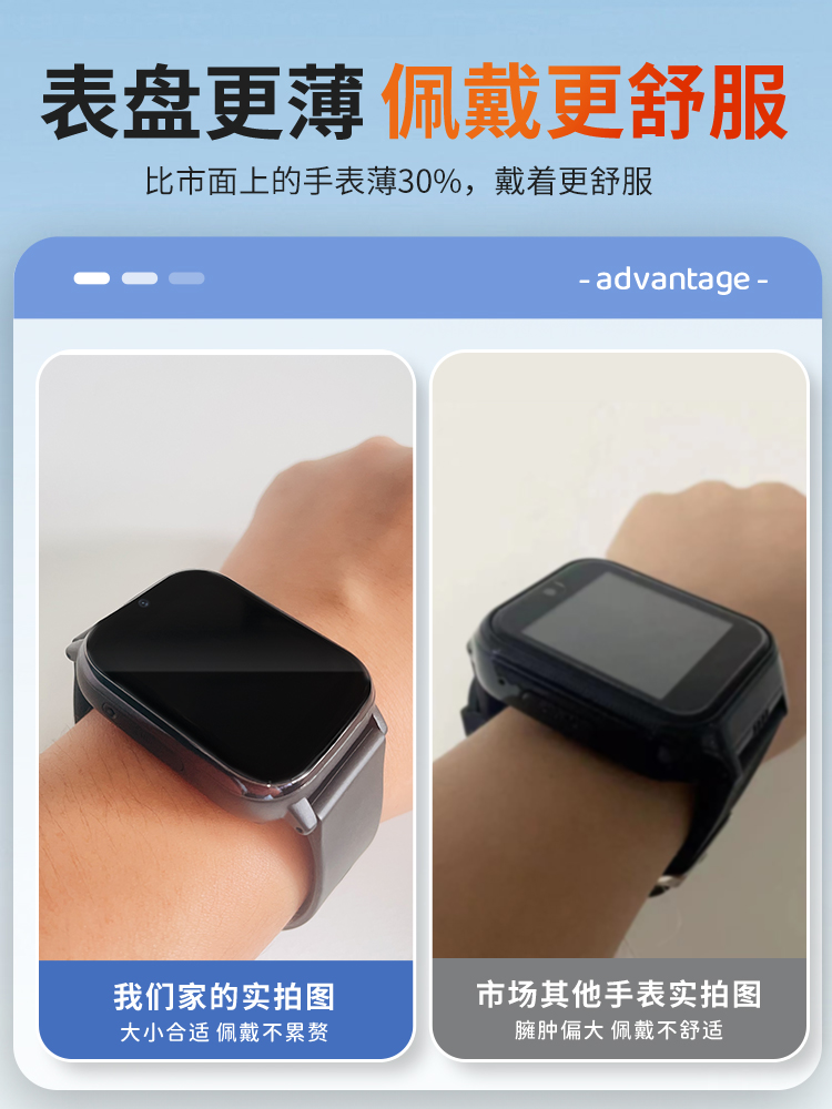 5G elderly positioning phone watch elderly dementia anti-lost tracking artifact gps anti-lost booking bracelet j