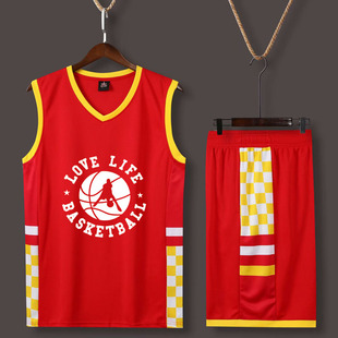 新款 篮球服套装 定制男女校园儿童训练服团购印号街头大学生篮球服