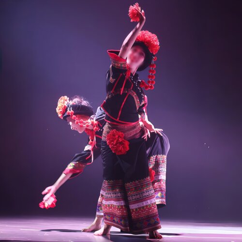 《花漾》舞蹈演出表演服
