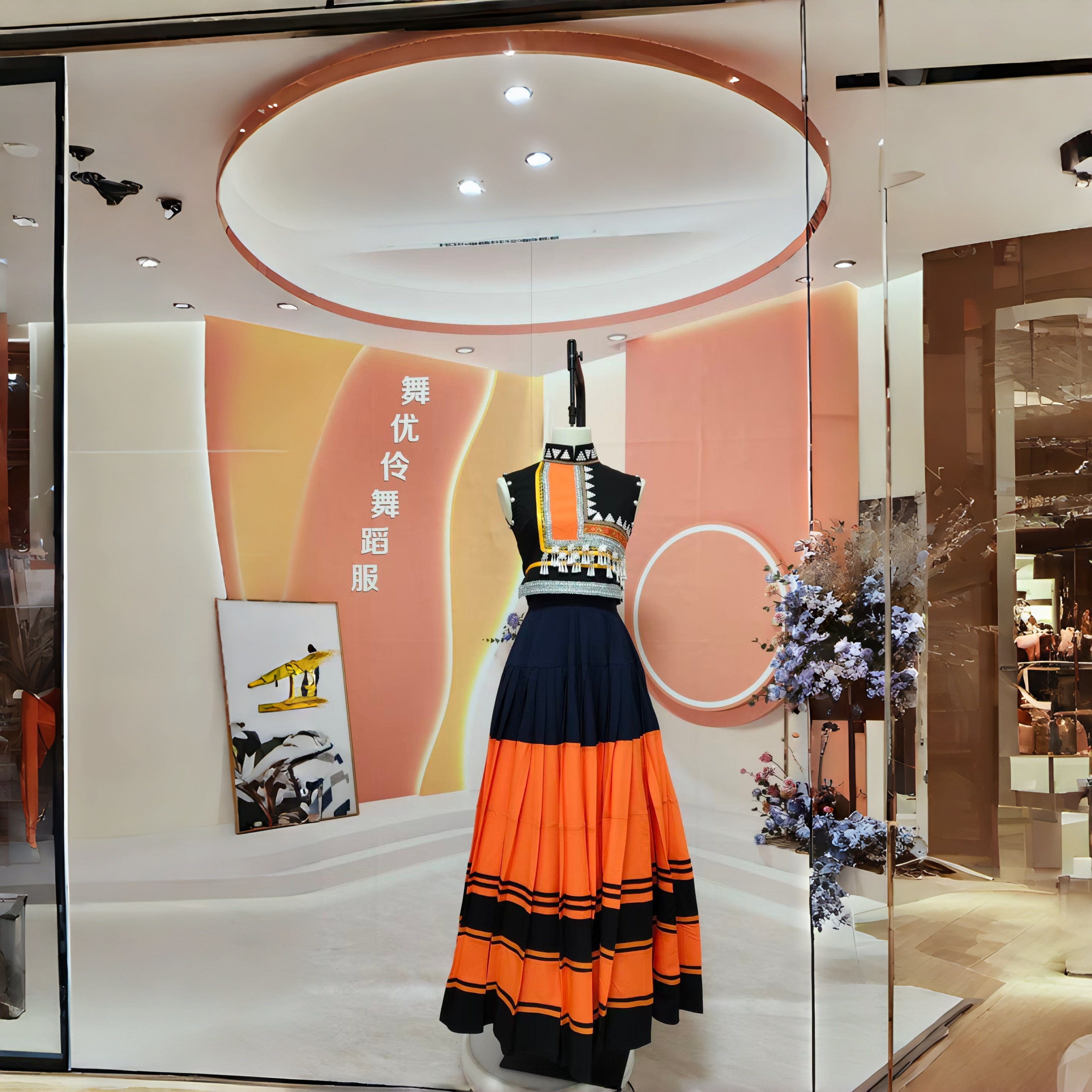 《彝裳群影》舞蹈演出表演服