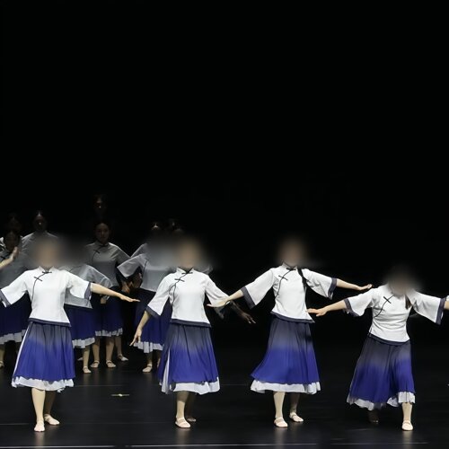 《青春之歌》现代舞舞蹈服