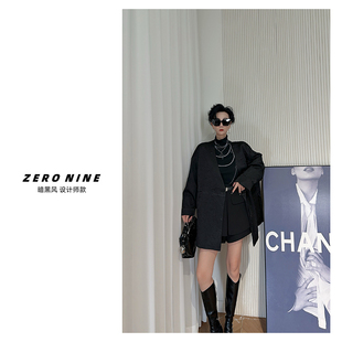 宽松外套女 款 Dan 黑色拼接设计师推荐
