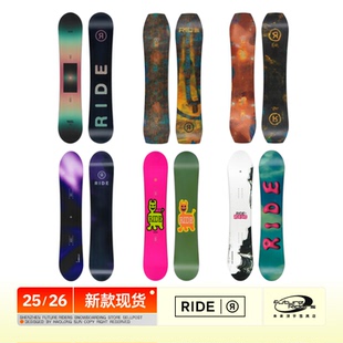 25/26 新款 RIDE 单板滑雪板 WARPIG TWINPIG SATURDAY KINK