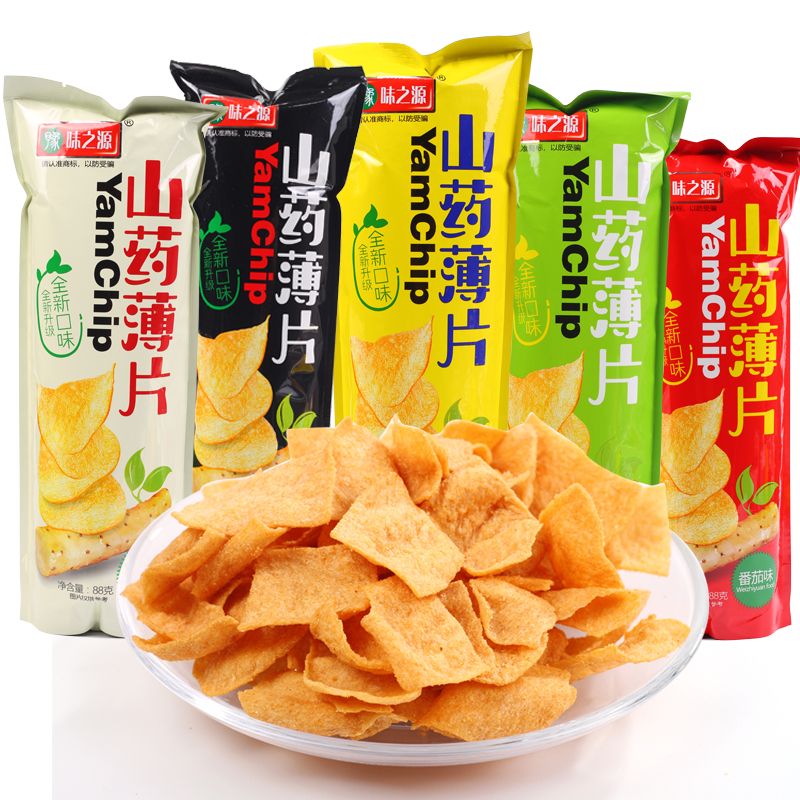 豫味之源山藥薄片88g/33g裝山藥薯片網(wǎng)紅脆片零食辦公室休閑食品