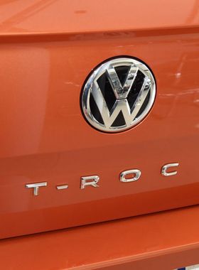 适用于一汽大众探歌20-23款后备箱英文字标T-ROC 280TSI 原装