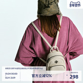 高级感单肩包 金属logo图案双肩包女小包2024新款 beaster