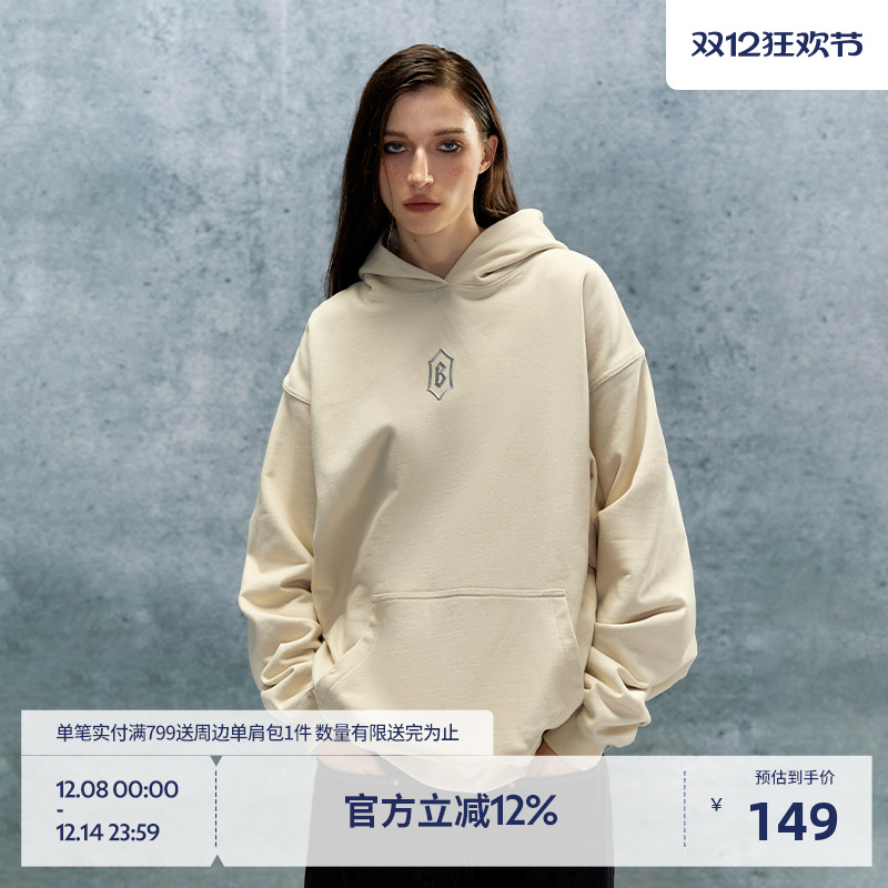 beasterfe纯棉重磅连帽卫衣