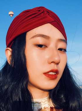 猫之旅店  波西米亚异域风情嬉皮风头巾帽包头帽