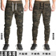肌肉健身狗兄弟跑步锻炼紧身卫裤 2025新款 长裤 运动迷彩修身 子 男式