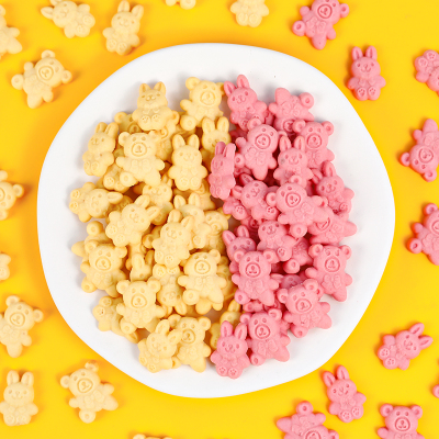 小熊小兔子饼干点心装扮