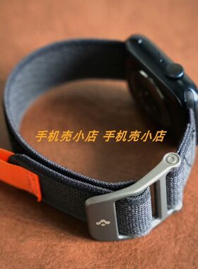 Spigen野径表带适用于苹果手表iWatch 8表带S10运动尼龙49/45mm