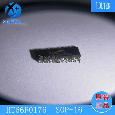 HT66F0176   HOLTEK /合泰  SOP-16  AD型单片机MCU 带UART