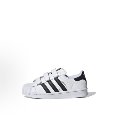 阿迪达斯adidas Originals Superstar舒适百搭低帮儿童板鞋青岛仓