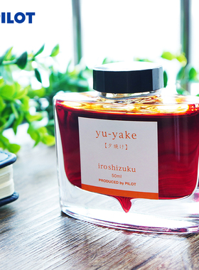 一航 PILOT百乐 色彩雫彩色墨水钢笔用非碳素颜料绘画大瓶 INK-50