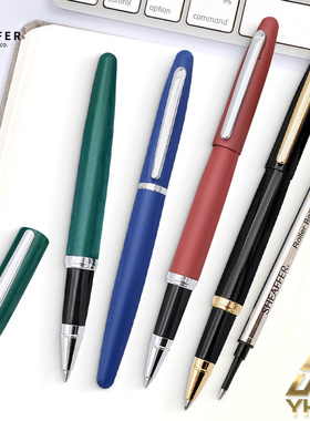 一航 犀飞利Sheaffer 黄铜金属磨砂宝珠笔创意签字笔办公VFM系列