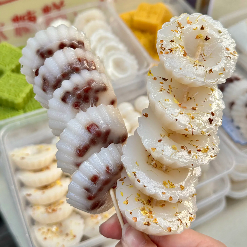 糯叽叽红豆冰糖糕餐厅商用批发