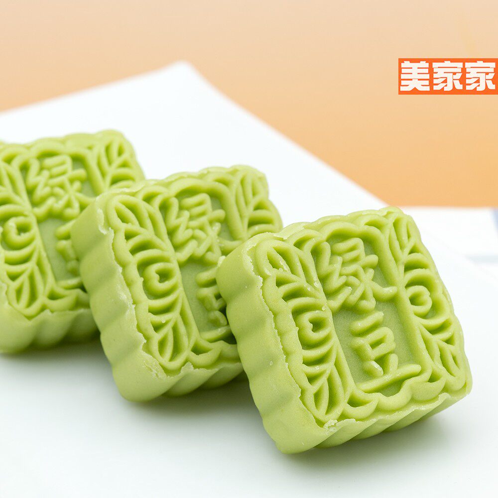 绿豆沙糕板栗沙糕传统手工糕点心湖南特产零食小吃童年老味道