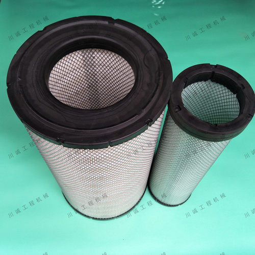适用于日立ZX450-3PC400/450-7-8挖掘机600-185-6110空气滤芯空滤