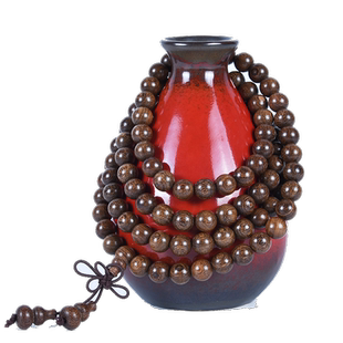 玄同顺纹金丝檀108颗手链男女情侣款佛珠手串念珠流行精工手饰品