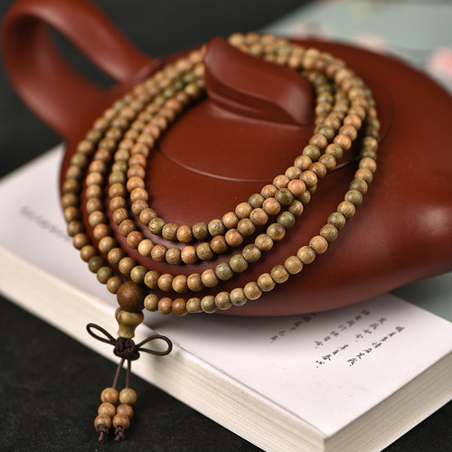 玄同绿檀0.4cm216颗手链