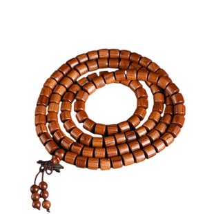 玄同非洲黄花梨非黄桶珠老型珠108颗手链文玩男女款盘玩念珠手串