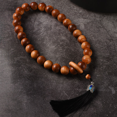 玄同黑油崖柏手持念珠