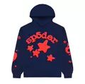 Sp5der Beluga Hoodie Navy