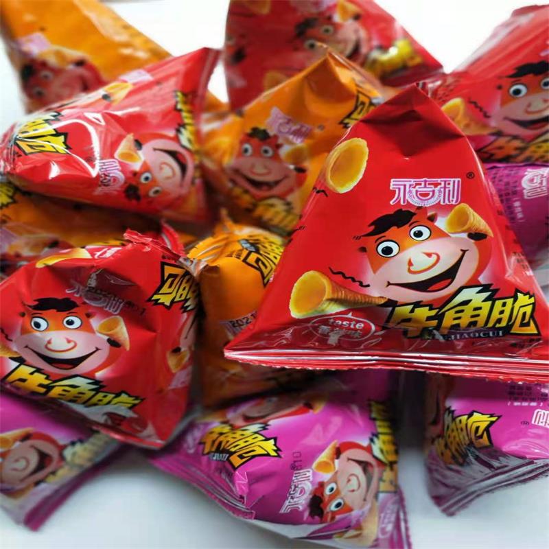 吉利牛角散装小包装网红休闲零食图片
