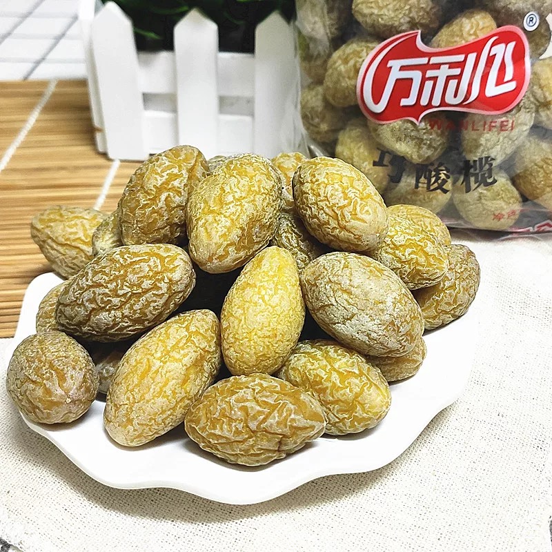 福建福州特产万利飞巧酸橄榄淡咸橄榄蜜饯果干果脯休闲小零食品
