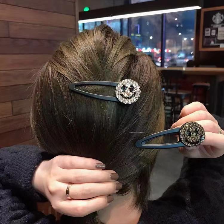 ins满钻小熊同款女网包邮发夹