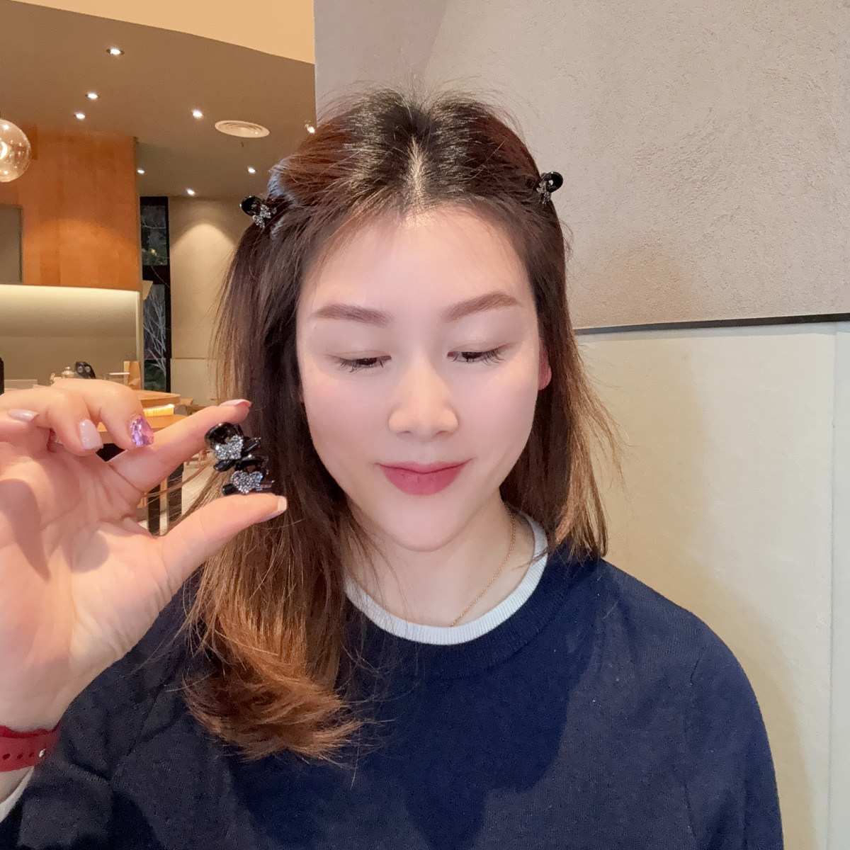 轻奢碎钻爱心小号刘海夹前额侧边夹发夹发卡抓夹头饰公主头小夹子,饰品/流行首饰/时尚饰品新,发饰,淘宝优惠券,粉丝福利购,淘宝优惠卷