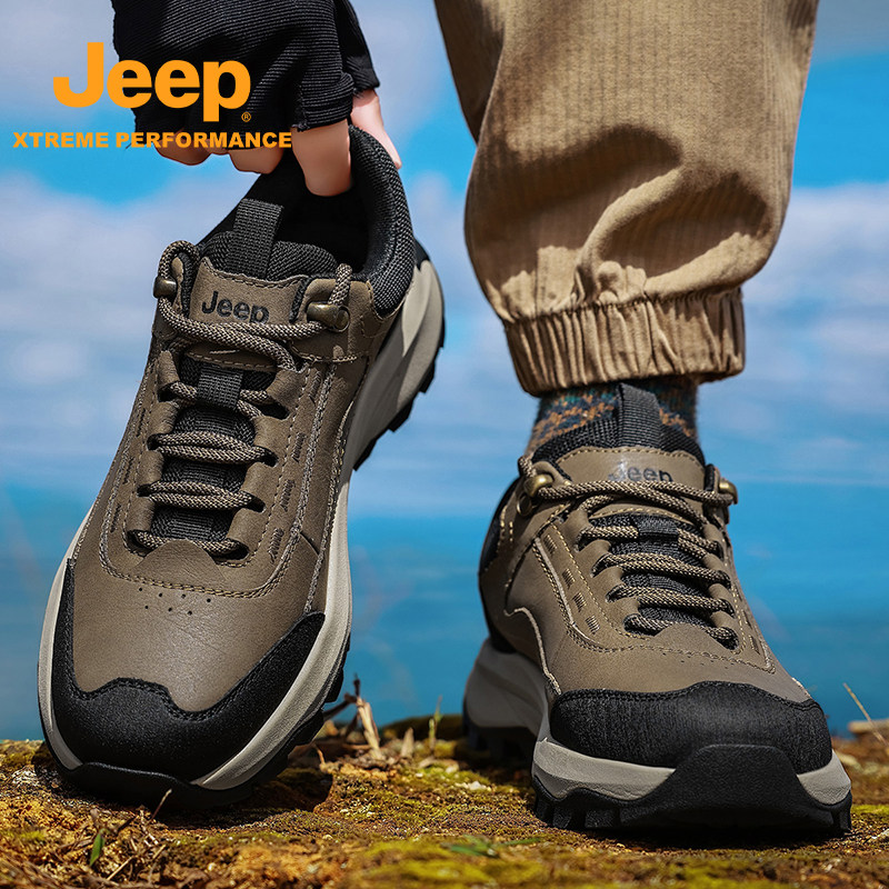 Jeep吉普徒步登山鞋男冬季运动鞋