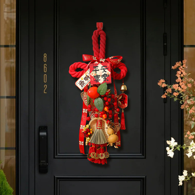 万字结2026新款入户门挂件