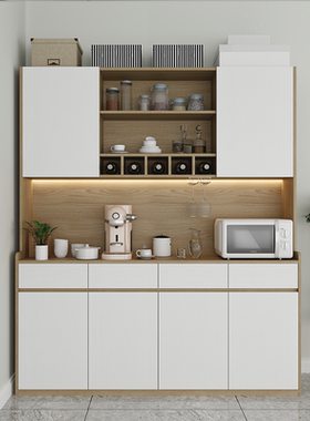 餐边柜高柜一体靠墙现代简约轻奢客厅餐厅家用茶水酒柜收纳储物柜