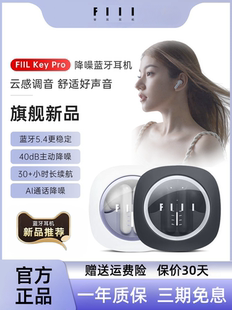 斐耳FIIL Pro真无线蓝牙耳机fill半入耳式 汪峰主动降噪耳机 Key