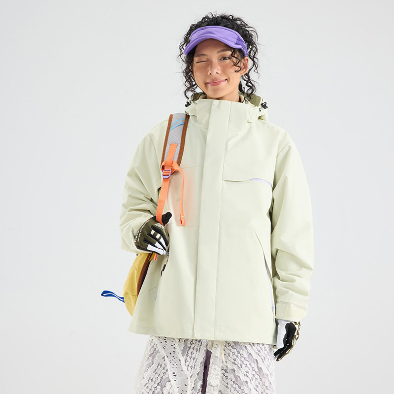 2026新款秋冬季冲锋衣女户外男女登山服防风防水三合一男加绒外套