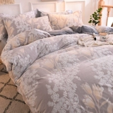 Удерживающий тепло комплект, утепленный пододеяльник, двусторонная простыня, поддерживает постоянную температуру, 4 предмета, легкий роскошный стиль