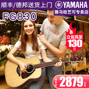 Yamaha guitar FG830/850 single-board folk guitar FGTA plus shock electric box fingerstyle guitar 40/41