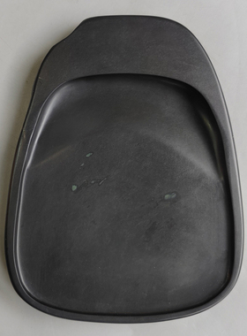 手工雕端砚台 黑端《淌池》端砚台05 15.2x11.8x1.5cm