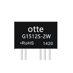 医疗级隔离6KV电源模块 15V转正负12V2W G1512S-2W 赚人气
