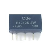dcdc隔离电源模块12V变12V 单片机用芯片 B1212S-2W 原创品牌热卖