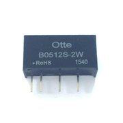 小体积DCDC升压输出隔离3kv电源模块 B0512S-2W厂家热销中