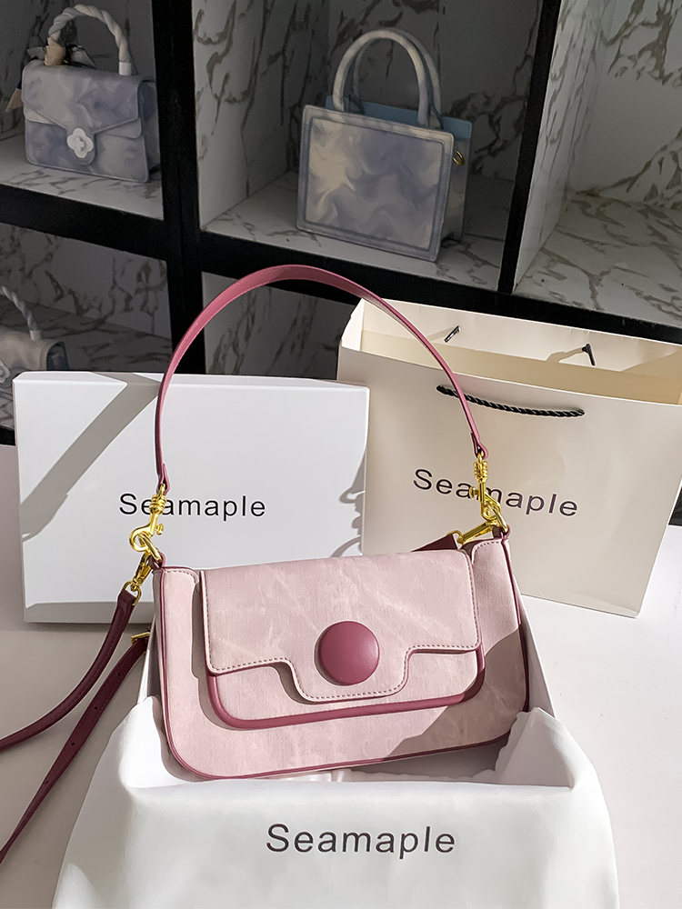 时尚百搭腋下包小众质感单肩包