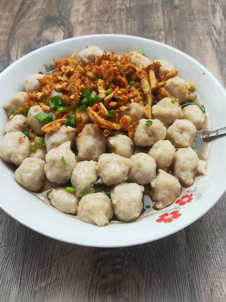 宁都特产客家美食正宗江西赣南肉撮子宁都肉丸真空包装500克包邮