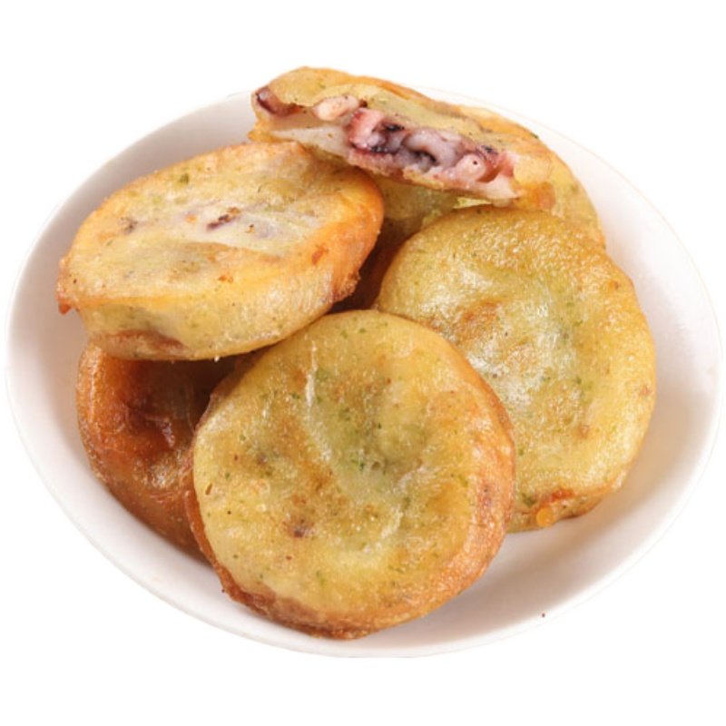 纳香海海苔章鱼饼日式冷冻速食油炸半成品炸鸡汉堡半成品菜500克