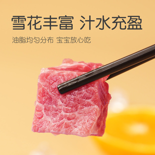 CAT国产和牛牛肉粒婴儿辅食食材200g独立小包装 BIG