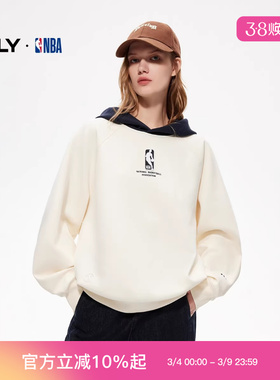 ONLY2025冬季新款NBA合作系列美式复古连帽卫衣女|12549S002