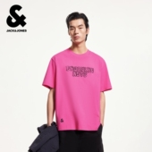 杰克琼斯冬季 t恤男装 NBA联名时尚 纯棉略宽松布鲁克林篮网短袖