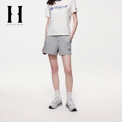SEASON HIGH秋冬NFL联名双侧插袋松紧抽绳短裤女装