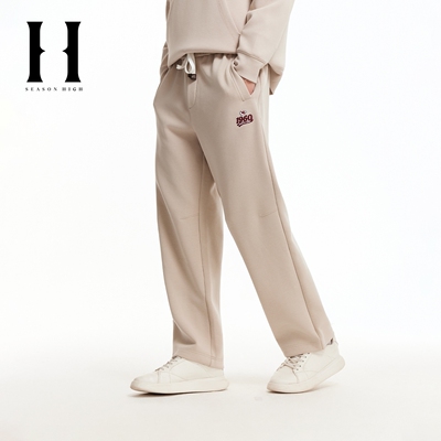 SEASON HIGH男装NFL联名款酋长队春季新款抽绳松紧宽松休闲裤